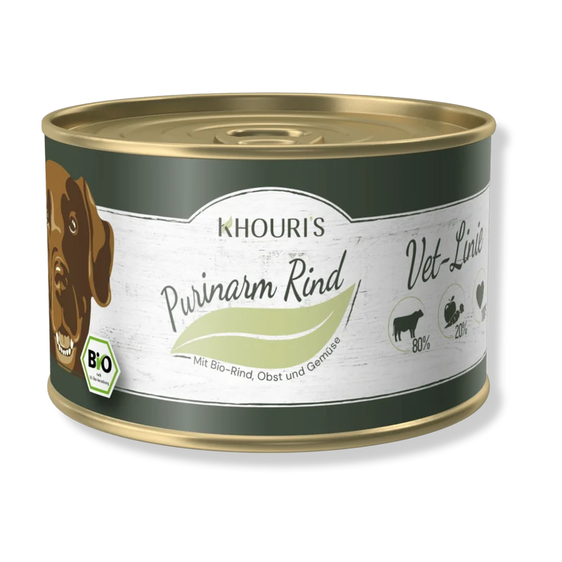 BIO Diätfutter Purinarm mit Rind