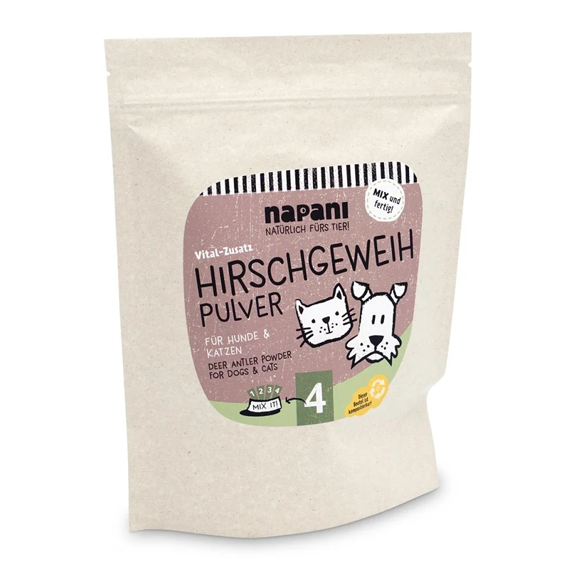 Hirschgeweihpulver für Hunde